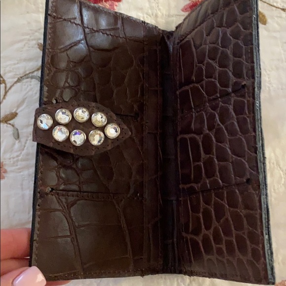 Authentic brown Raviani wallet - Picture 2 of 4